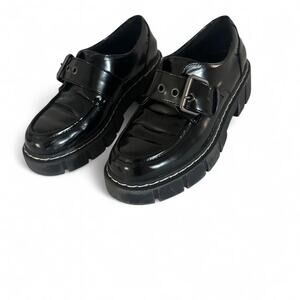 Union Bay Lilee Vintage Loafers With Buckled Detail Women’s Size 5 1/2